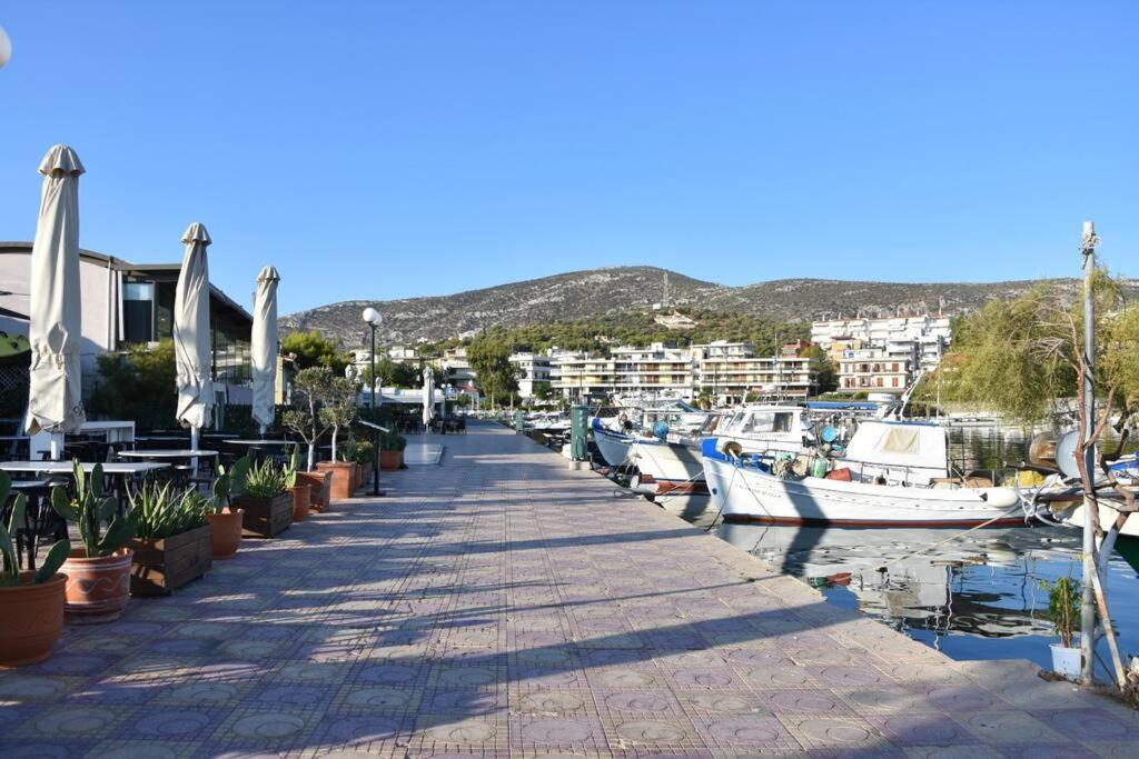 Modern Studio Next To The Sea! Πόρτο Ράφτη Εξωτερικό φωτογραφία